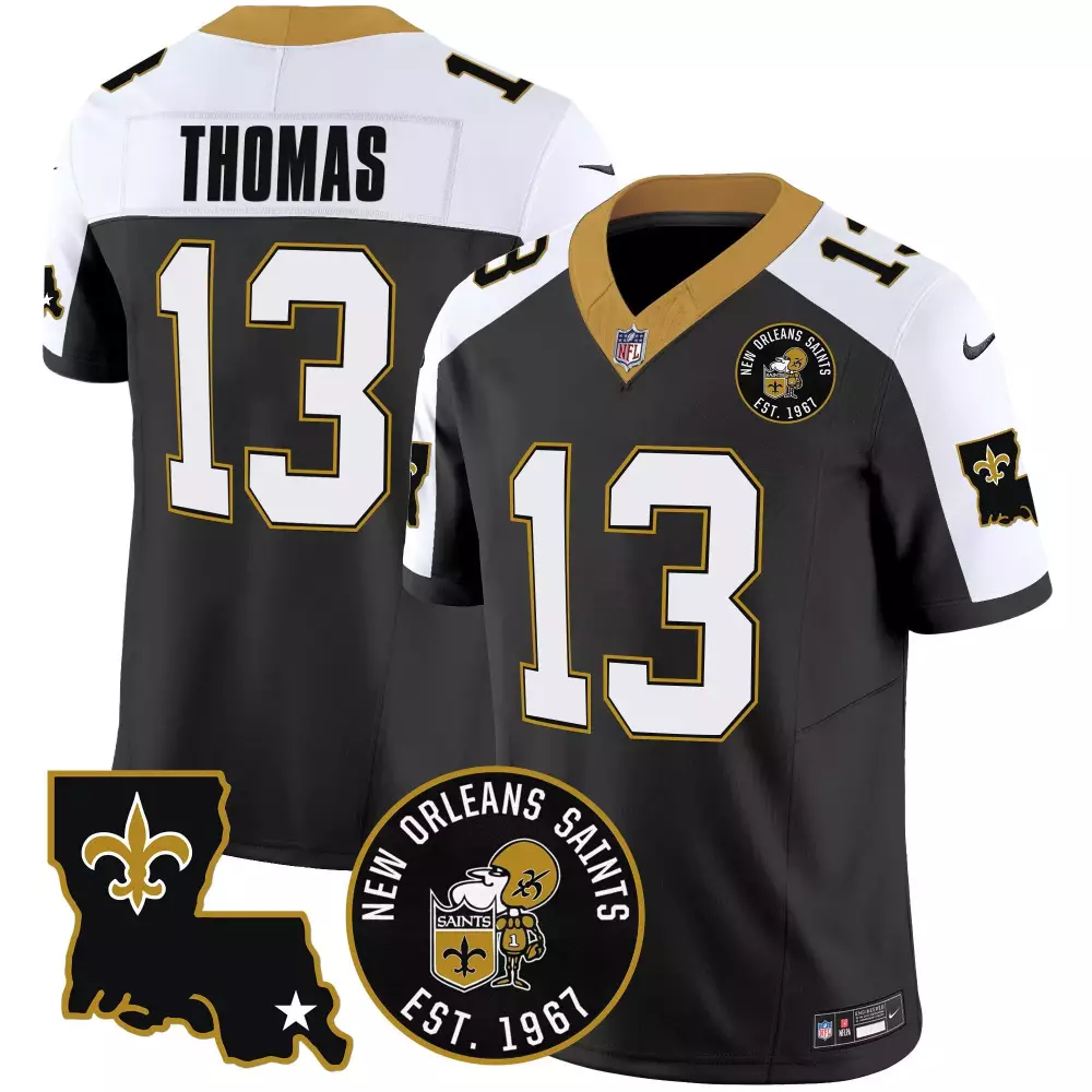 michael thomas alternate mens new orleans saints 1987 legacy gold vapor jersey all stitched