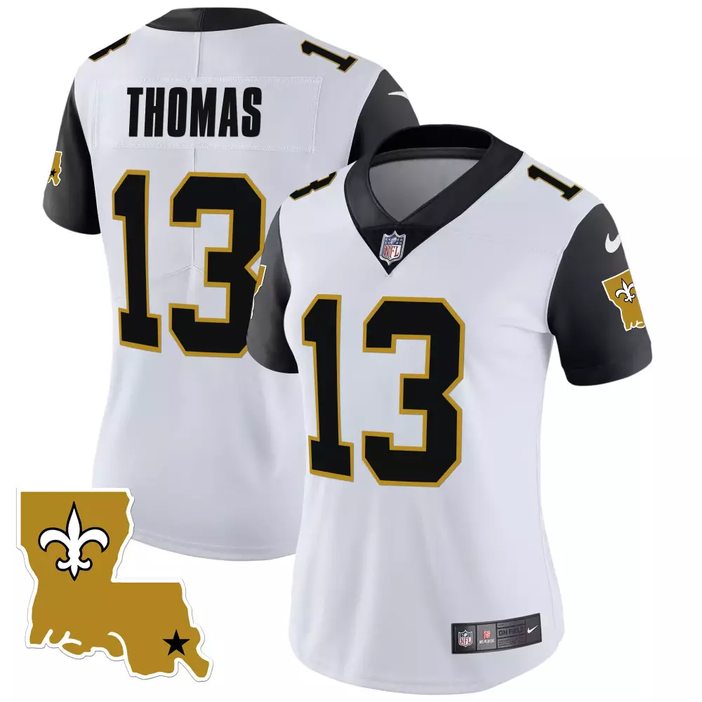 michael thomas black sleeves mens new orleans saints 1987 legacy vapor jersey all stitched