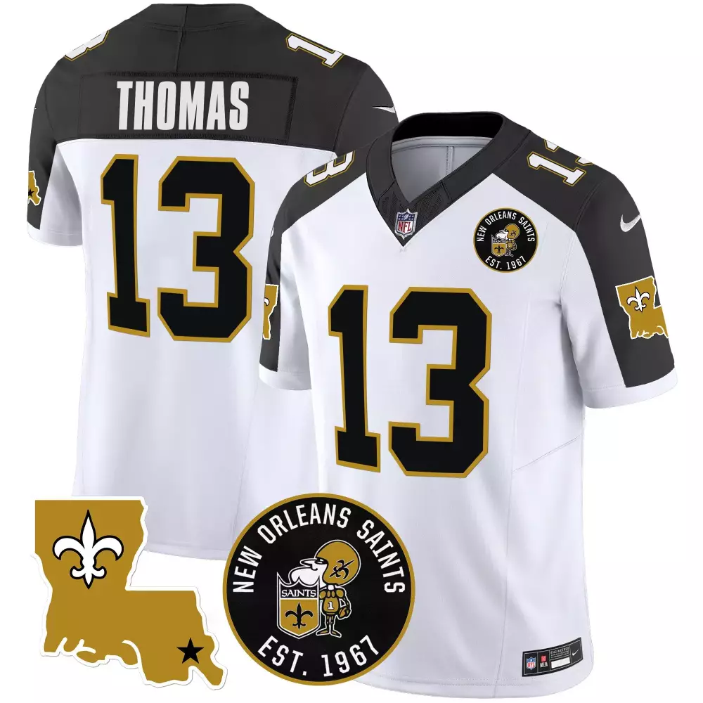 michael thomas gold youths new orleans saints 1987 legacy vapor jersey all stitched