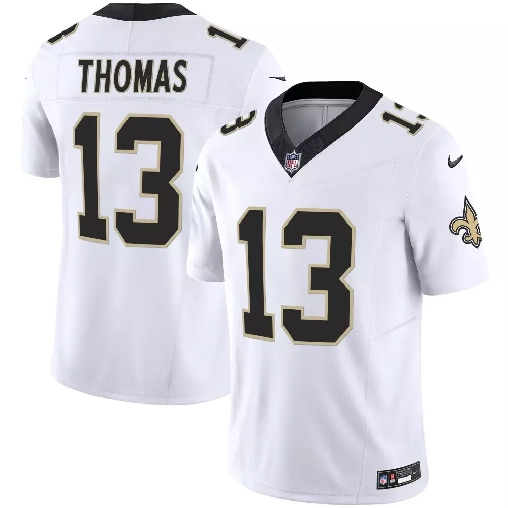 michael thomas white mens new orleans saints vapor limited jersey all stitched