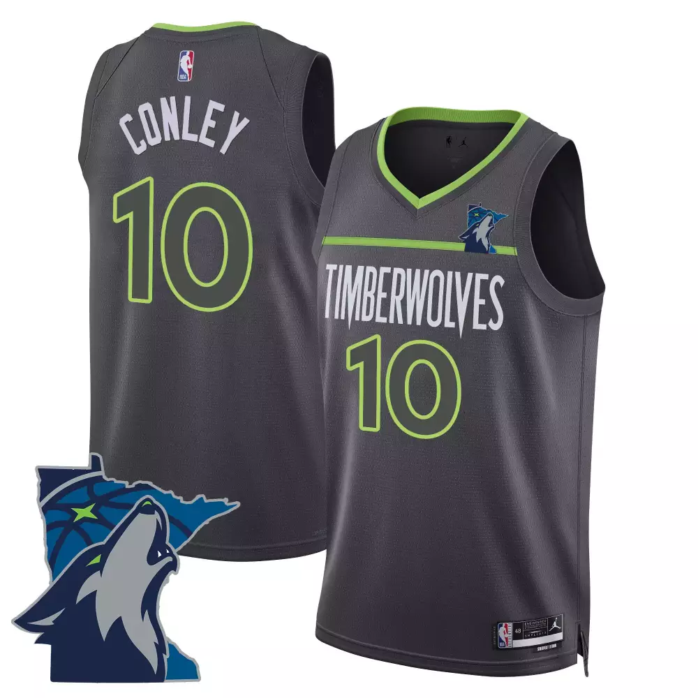 mike conley statement mens minnesota timberwolves swingman jersey v2 all stitched