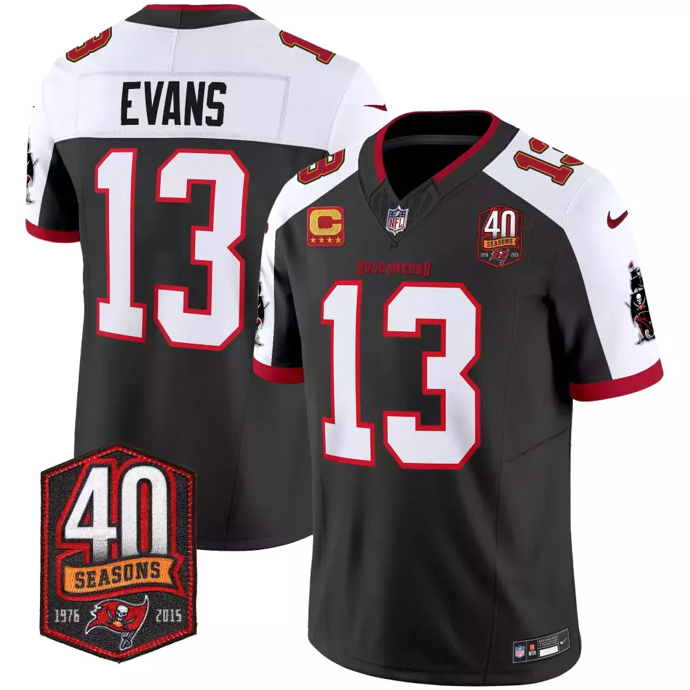mike evans aternate mens tampa bay buccaneers throwback limited jersey all stitched