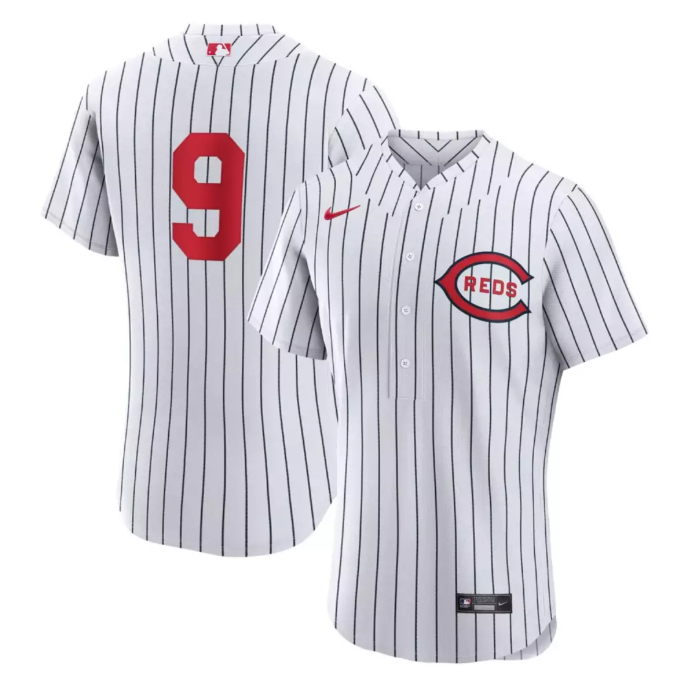 Moustakas Cincinnati Reds 2022 Field of Dreams Jersey | Stitched White Replica | Fan Gear for Women, Men & Youth