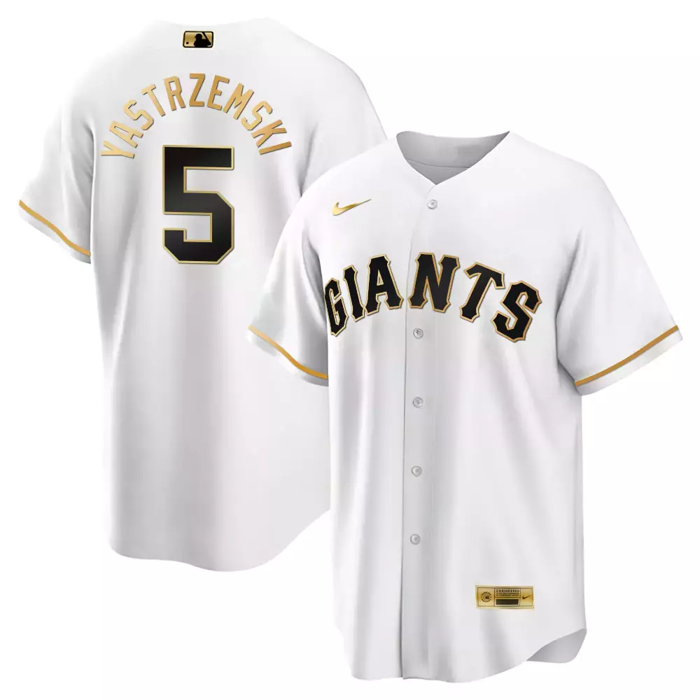 mike yastrzemski cool black gold mens san francisco giants black limited gold jersey all stitched