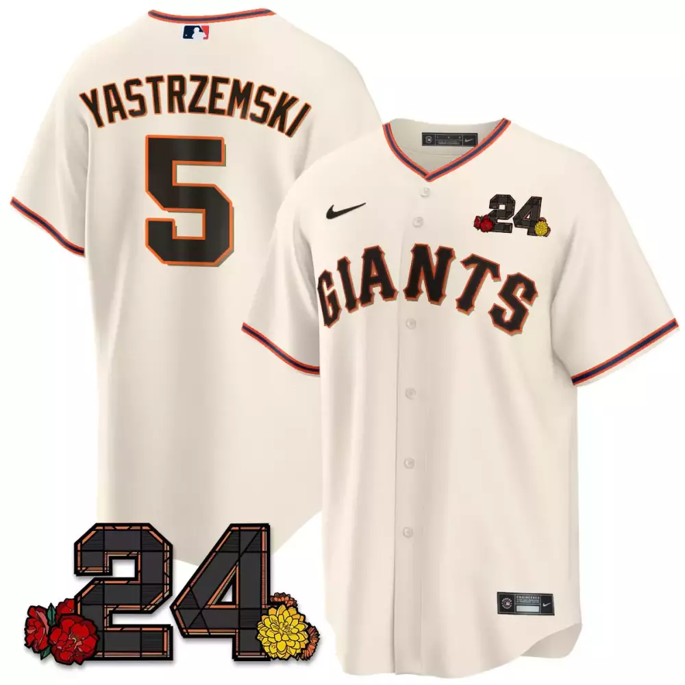 mike yastrzemski cool black gold mens san francisco giants black limited gold jersey all stitched