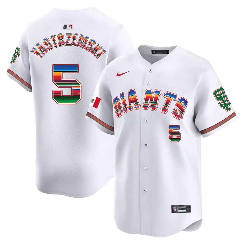 mike yastrzemski white mens san francisco giants mexico vapor premier limited jersey all stitched