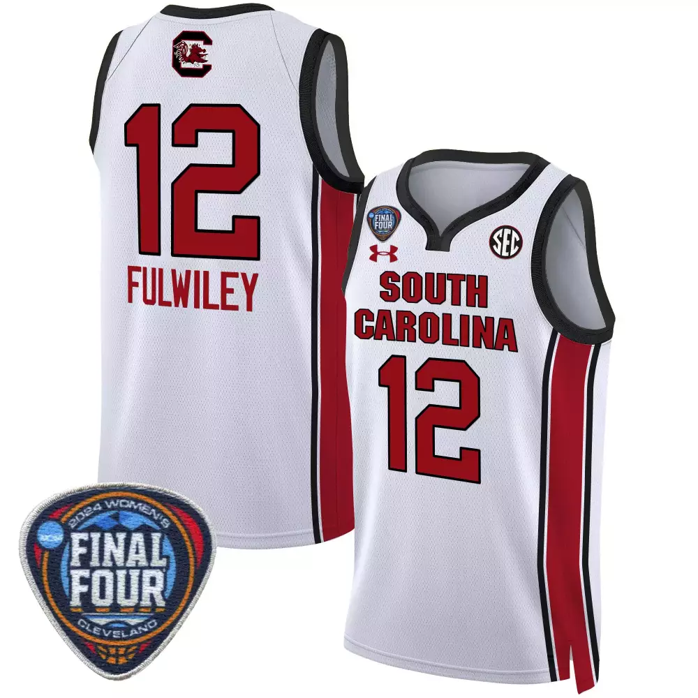 milaysia fulwiley white gold womens size south carolina gamecocks 2024 national champions basketball jersey v2 women pat