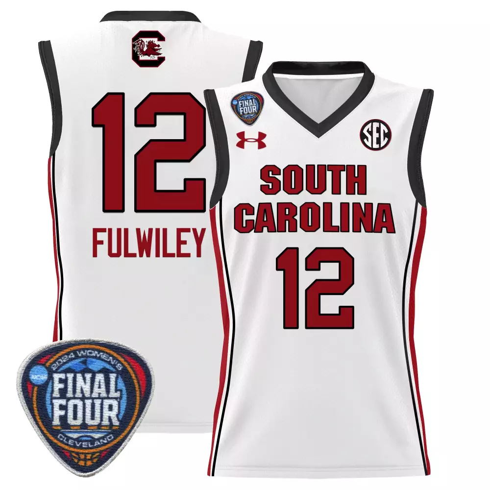 milaysia fulwiley white gold womens size south carolina gamecocks 2024 national champions basketball jersey v2 women pat