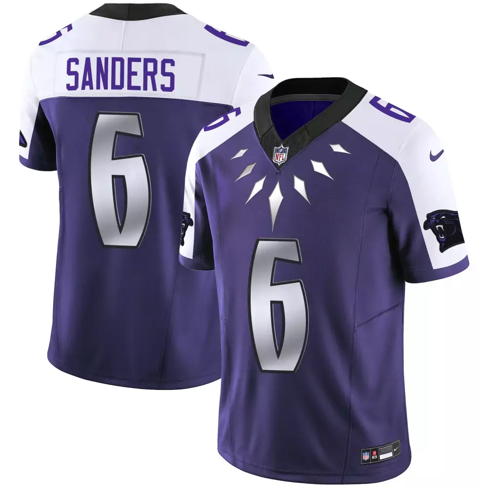 miles sanders blue alternate mens carolina panthers vapor limited jersey carolina patch all stitched