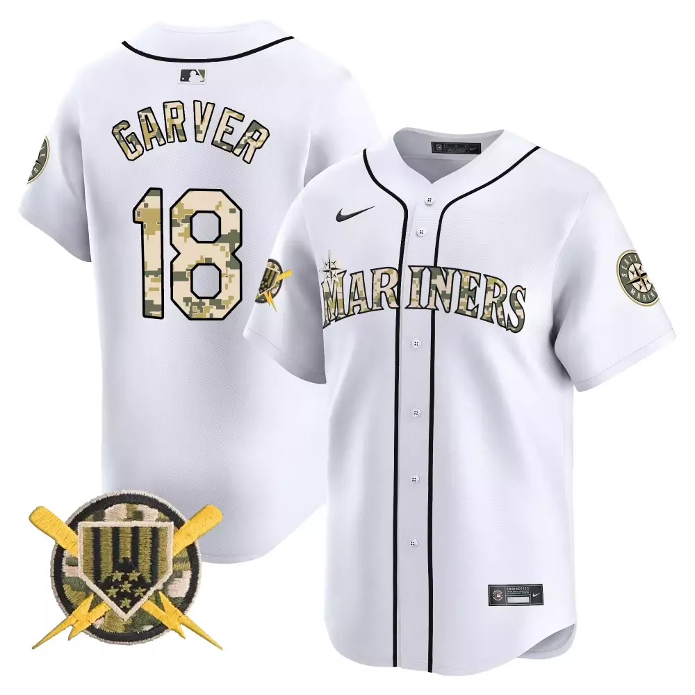mitch garver royal mens seattle mariners trident patch vapor premier limited jersey all stitched