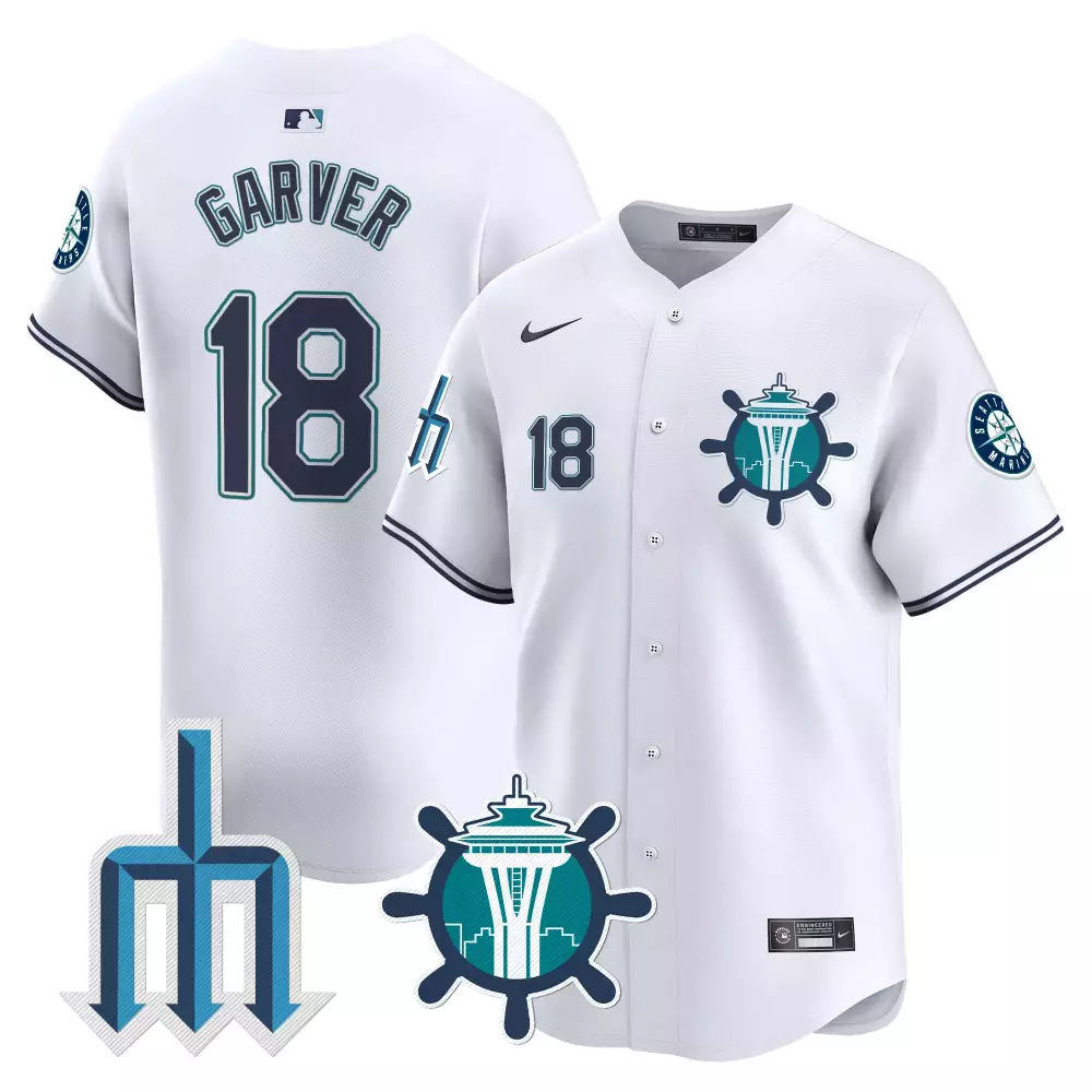 mitch garver royal mens seattle mariners trident patch vapor premier limited jersey all stitched