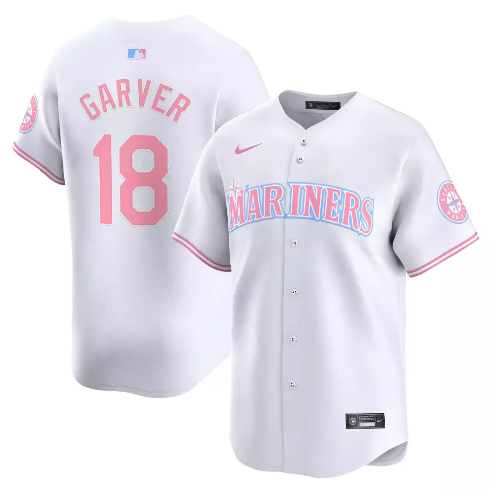 mitch garver royal mens seattle mariners trident patch vapor premier limited jersey all stitched