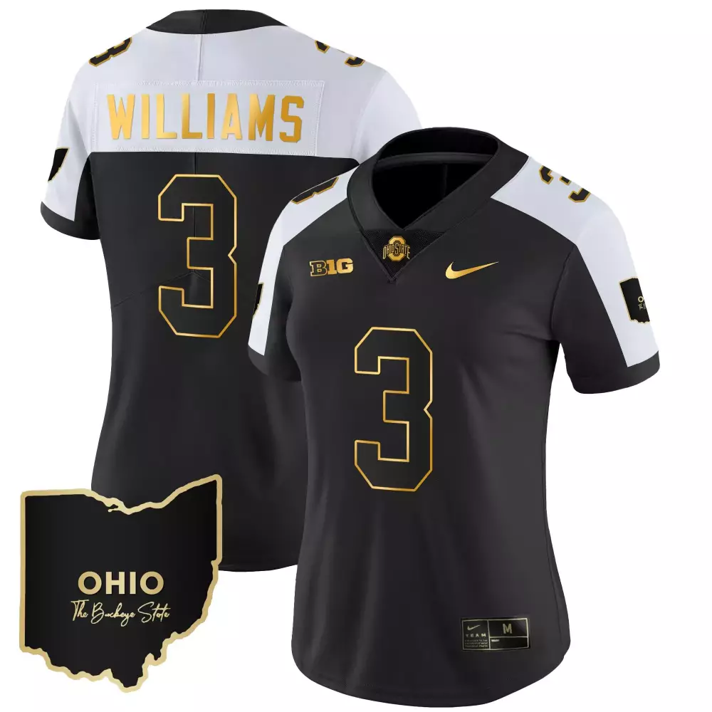 miyan williams alternate mens ohio state buckeyes 2023 vapor limited gold jersey ohio patch all stitched