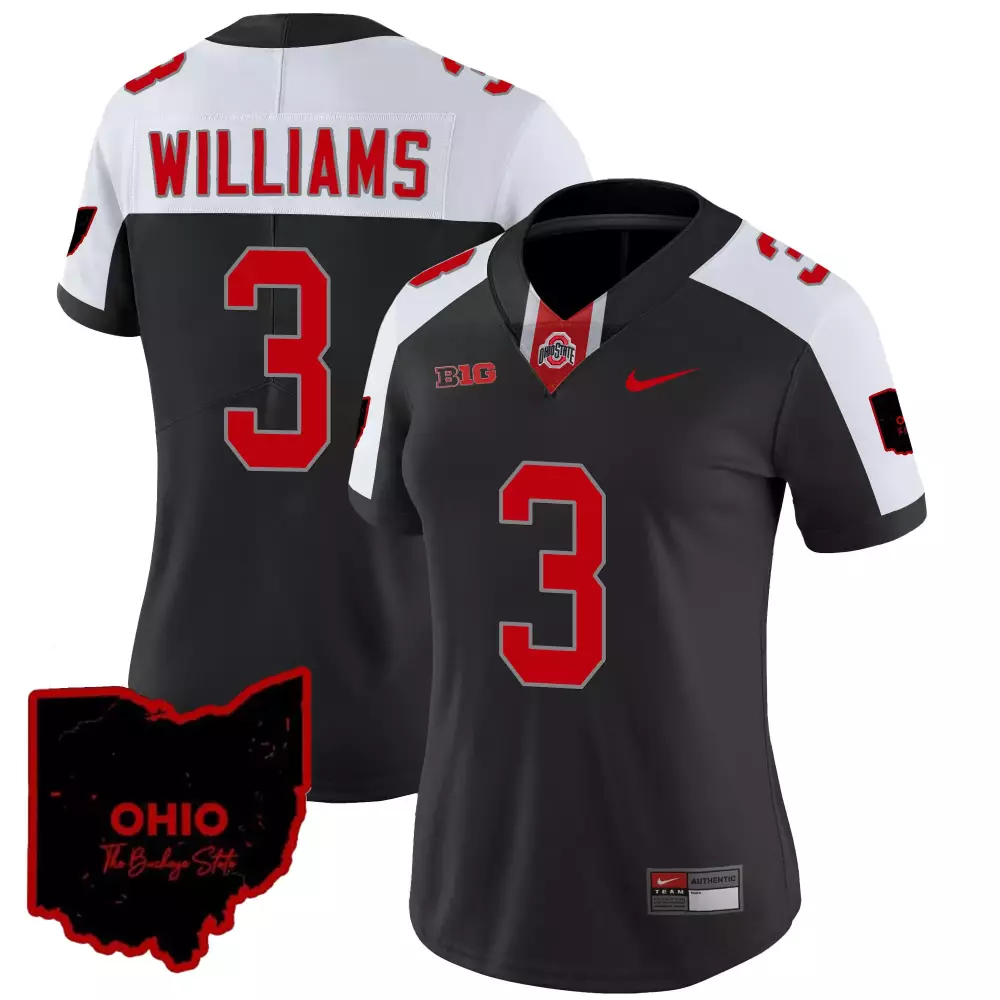 miyan williams black alternate mens ohio state buckeyes 2024 vapor limited jersey ohio patch all stitched