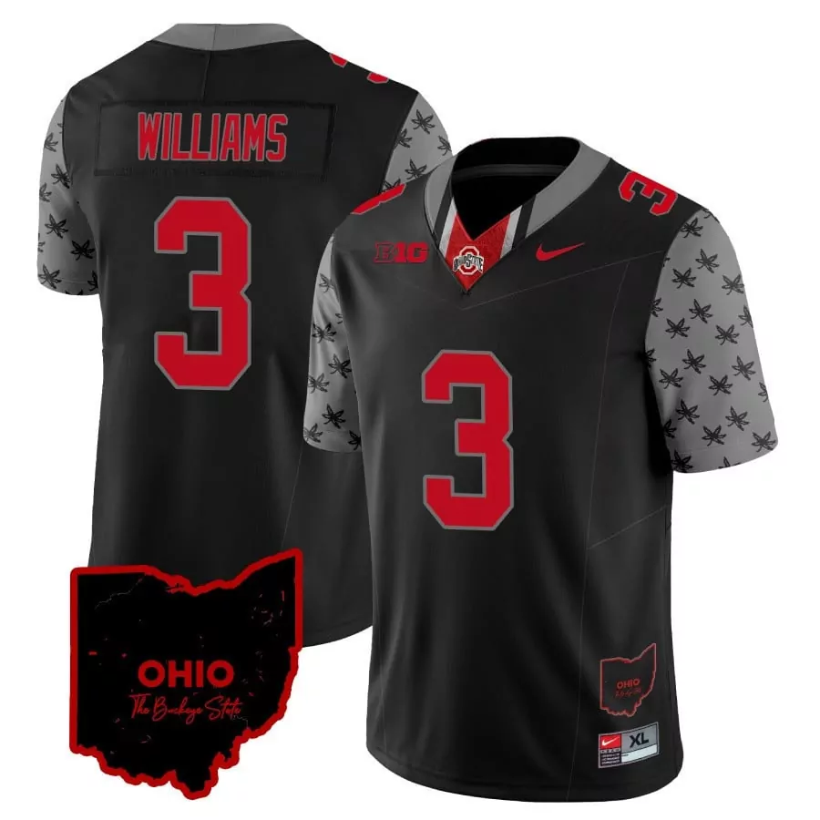 miyan williams black limited womens ohio state buckeyes 2023 vapor limited gold jersey ohio patch all stitched