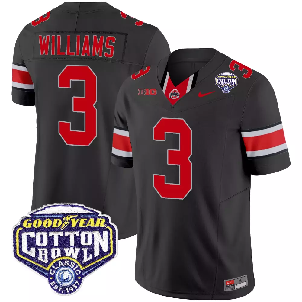 miyan williams black mens ohio state buckeyes 2024 vapor limited jersey ohio patch all stitched