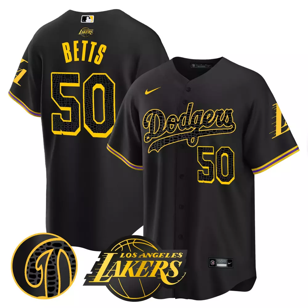 mookie betts black mens los angeles dodgers aztec mexico vapor limited jersey v2 printed