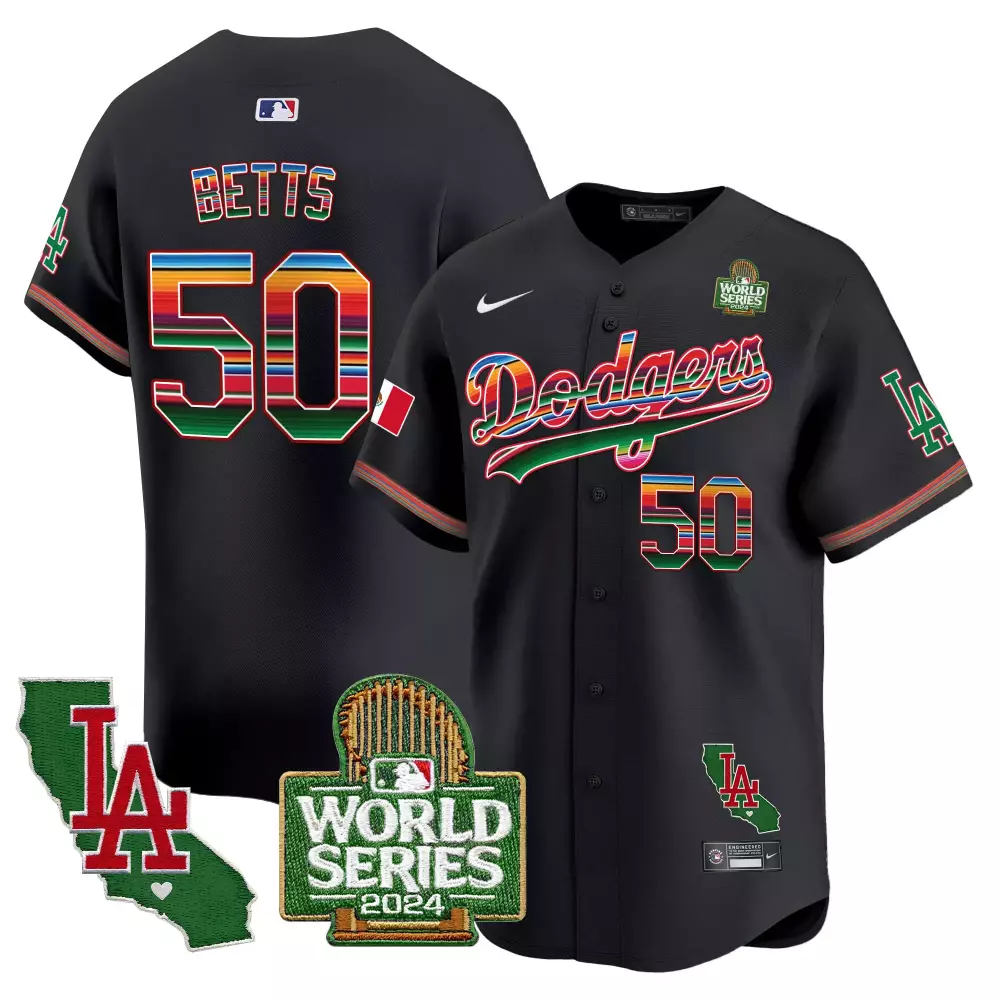 mookie betts black mens los angeles dodgers flex base mamba jersey all stitched