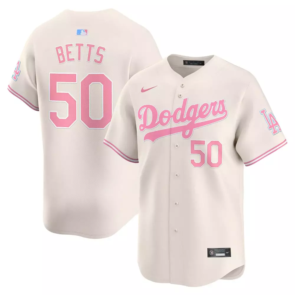 mookie betts cream mens los angeles dodgers snoop dogg vapor premier limited jersey stitched