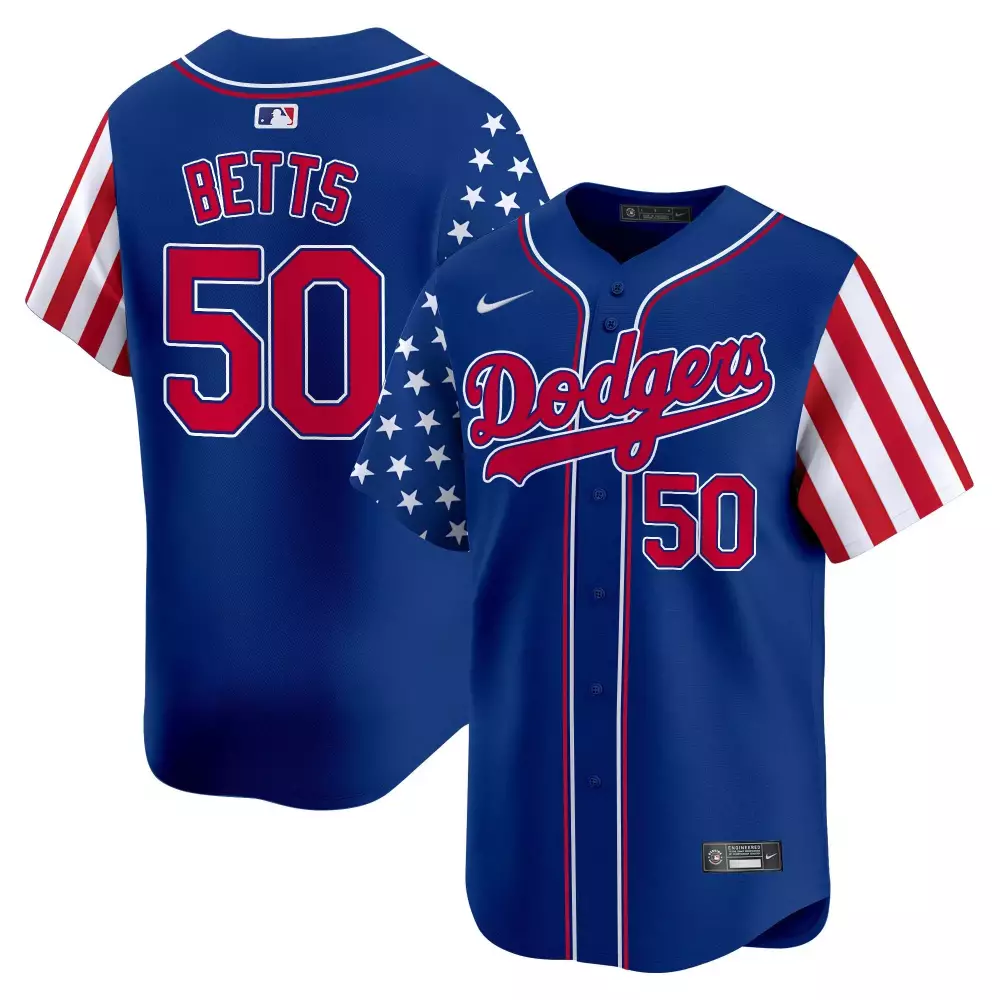 mookie betts royal mens los angeles dodgers 2024 city connect limited jersey all stitched