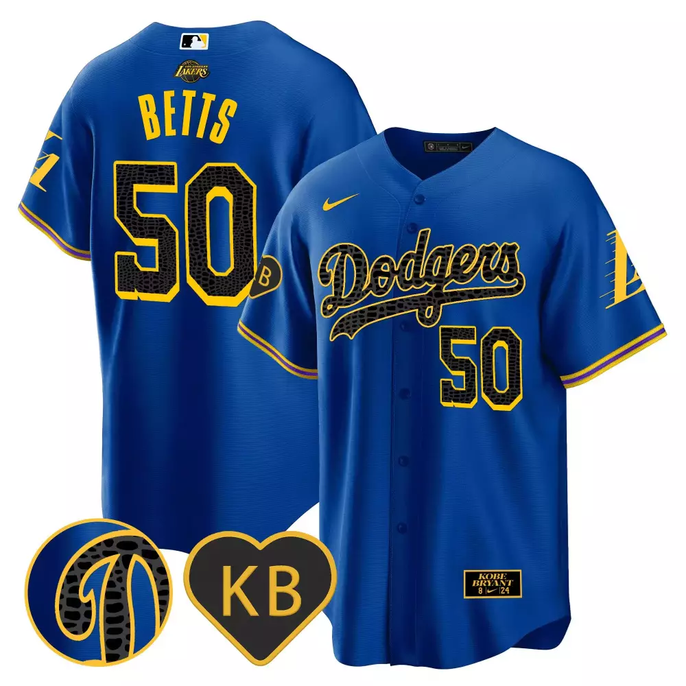 mookie betts royal mens los angeles dodgers 2024 los angeles city style vapor premier limited jersey v2 all stitched
