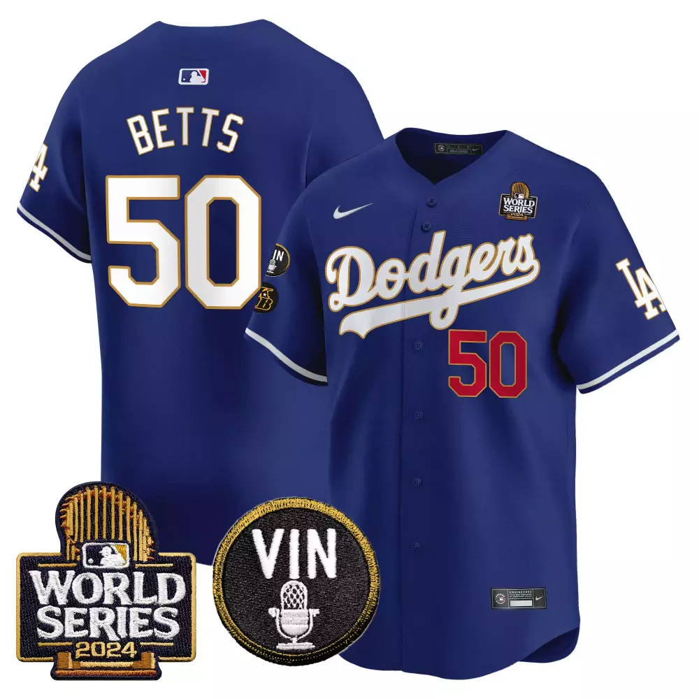 mookie betts royal mens los angeles dodgers 2024 los angeles city style vapor premier limited jersey v2 all stitched