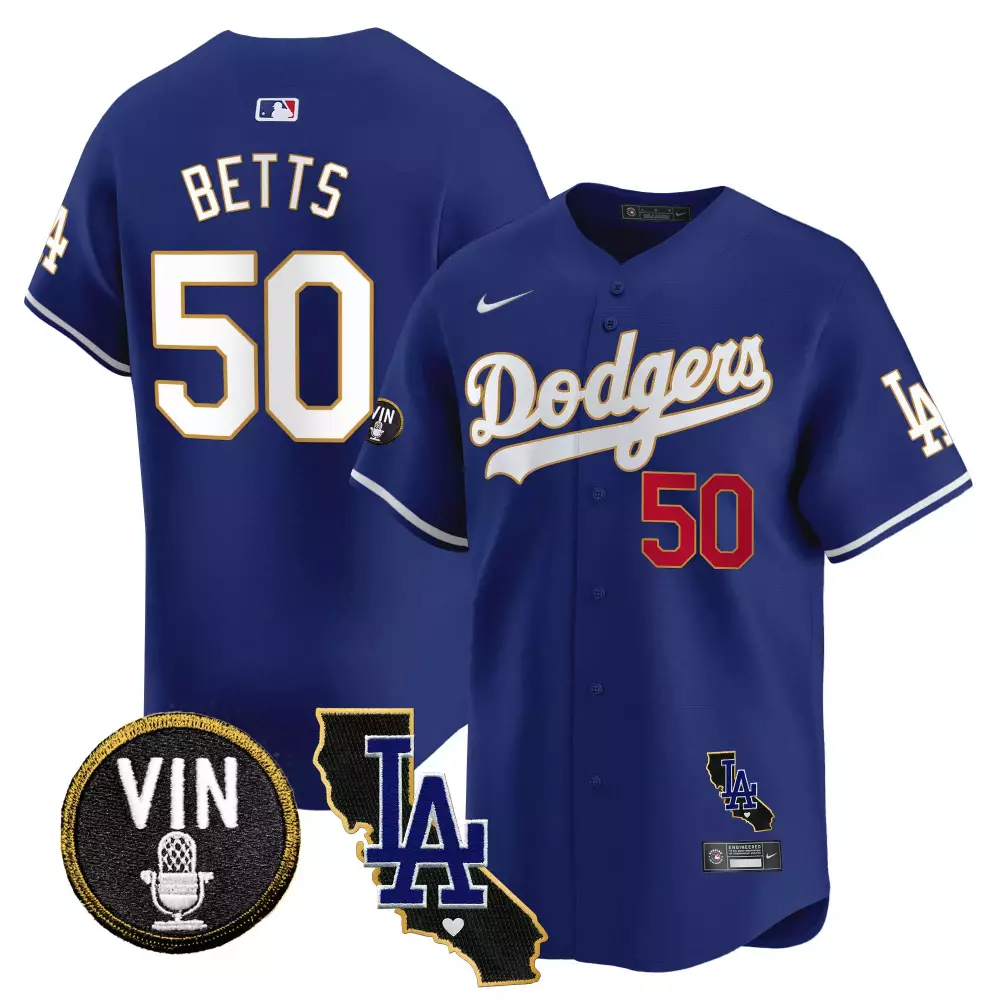 mookie betts royal mens los angeles dodgers vapor premier limited jersey all stitched