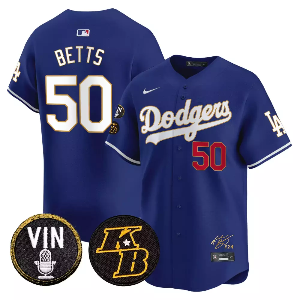 mookie betts royal mens los angeles dodgers vapor premier limited jersey all stitched