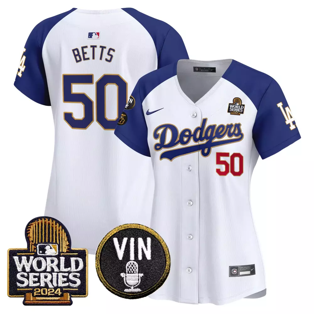 mookie betts white alternate mens los angeles dodgers vin patch kobe bryant signature vapor premier limited jersey all s