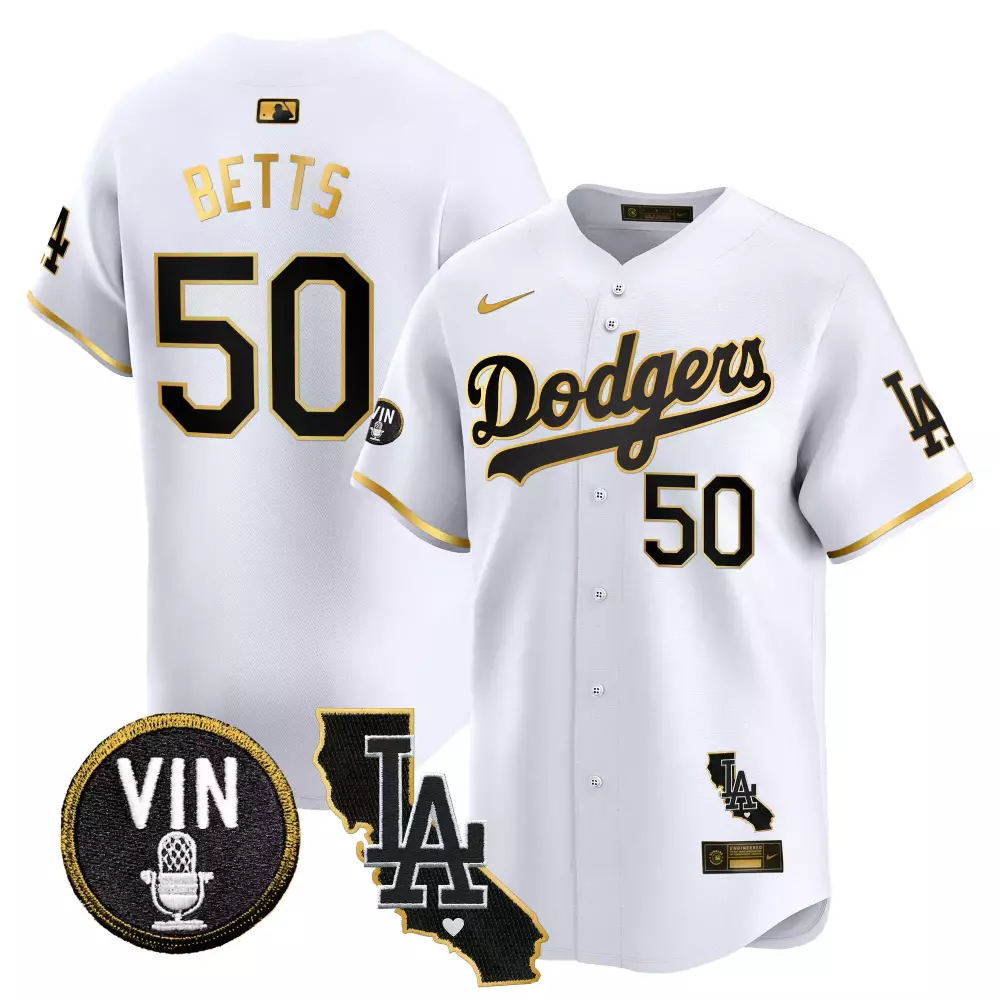 mookie betts white gold mens los angeles dodgers fernando valenzuela memorial patch vapor premier limited jersey all sti