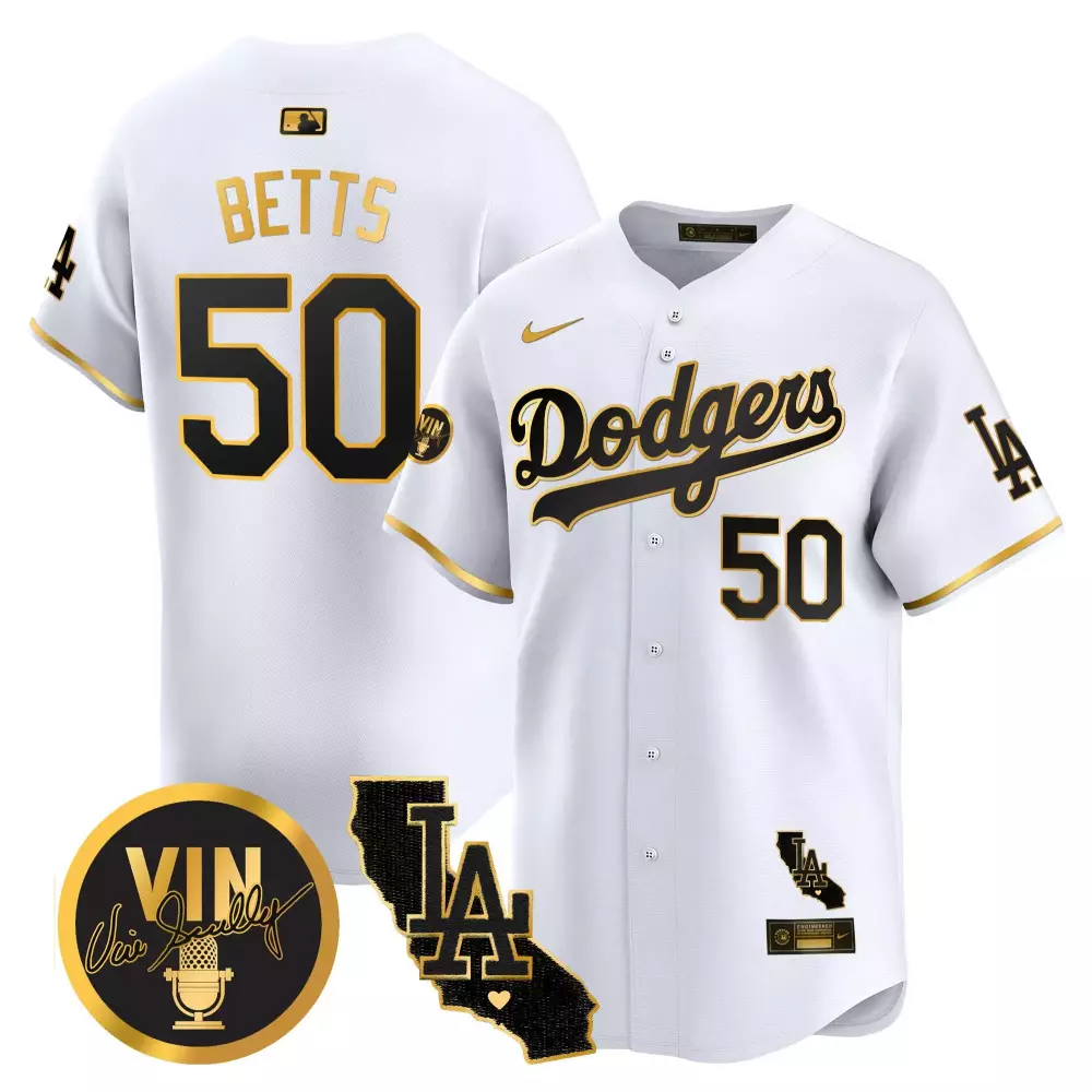 mookie betts white gold mens los angeles dodgers fernando valenzuela memorial patch vapor premier limited jersey all sti