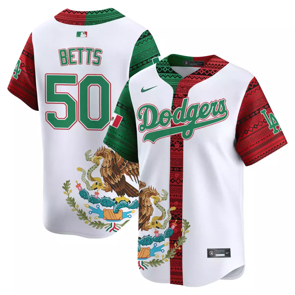 mookie betts white mens los angeles dodgers armed forces day vapor premier limited jersey all stitched