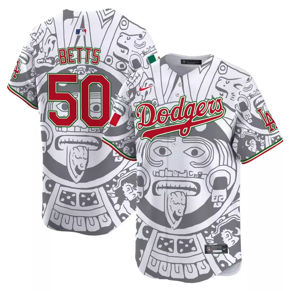 mookie betts white mens los angeles dodgers armed forces day vapor premier limited jersey all stitched