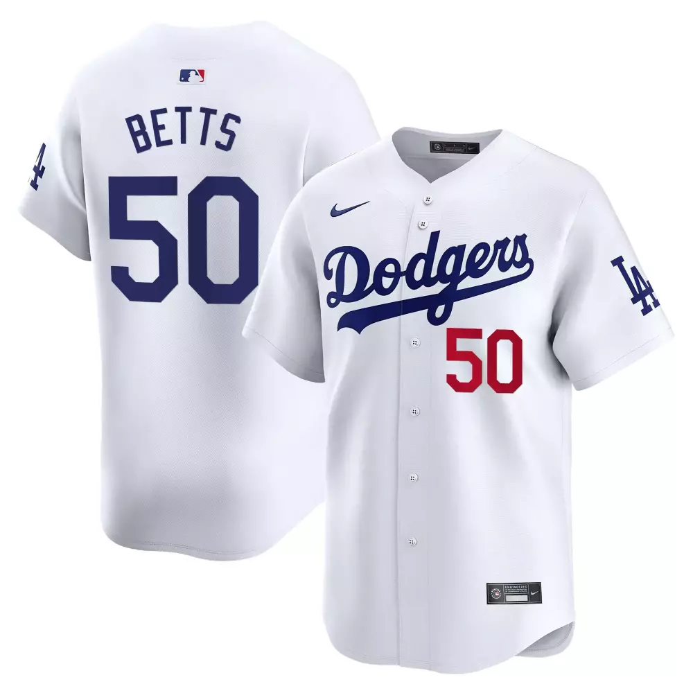 mookie betts white mens los angeles dodgers snoop dogg vapor premier limited jersey stitched