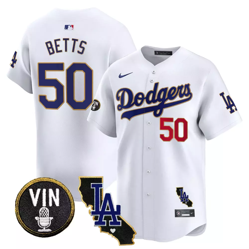 mookie betts white mens los angeles dodgers snoop dogg vapor premier limited jersey stitched