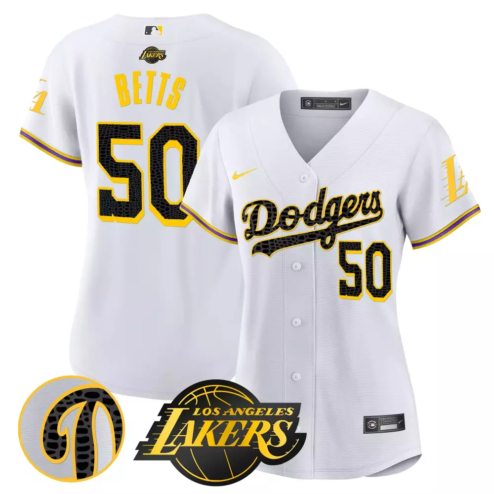 mookie betts white womens los angeles dodgers bubblegum pink vapor premier limited jersey all stitched