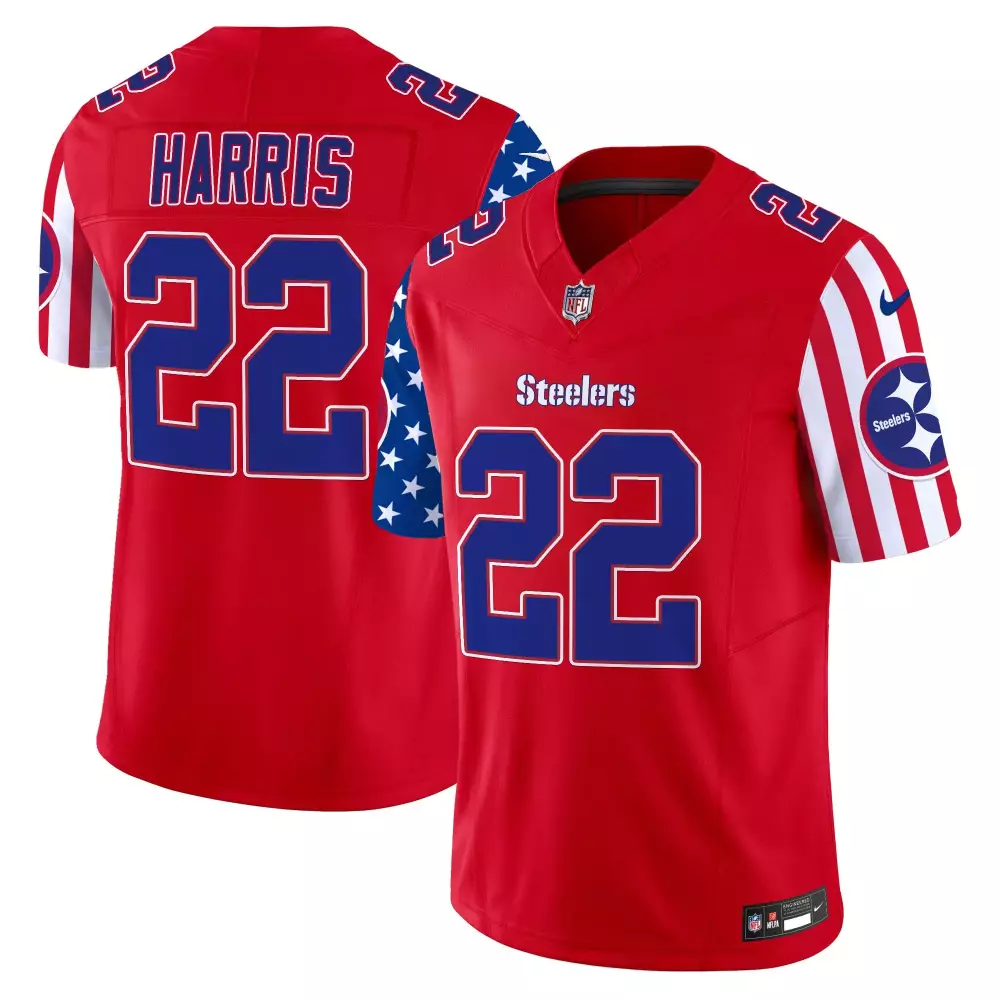 Najee Harris Pittsburgh Steelers Youth Gold Split Jersey | Stitched | For Youth