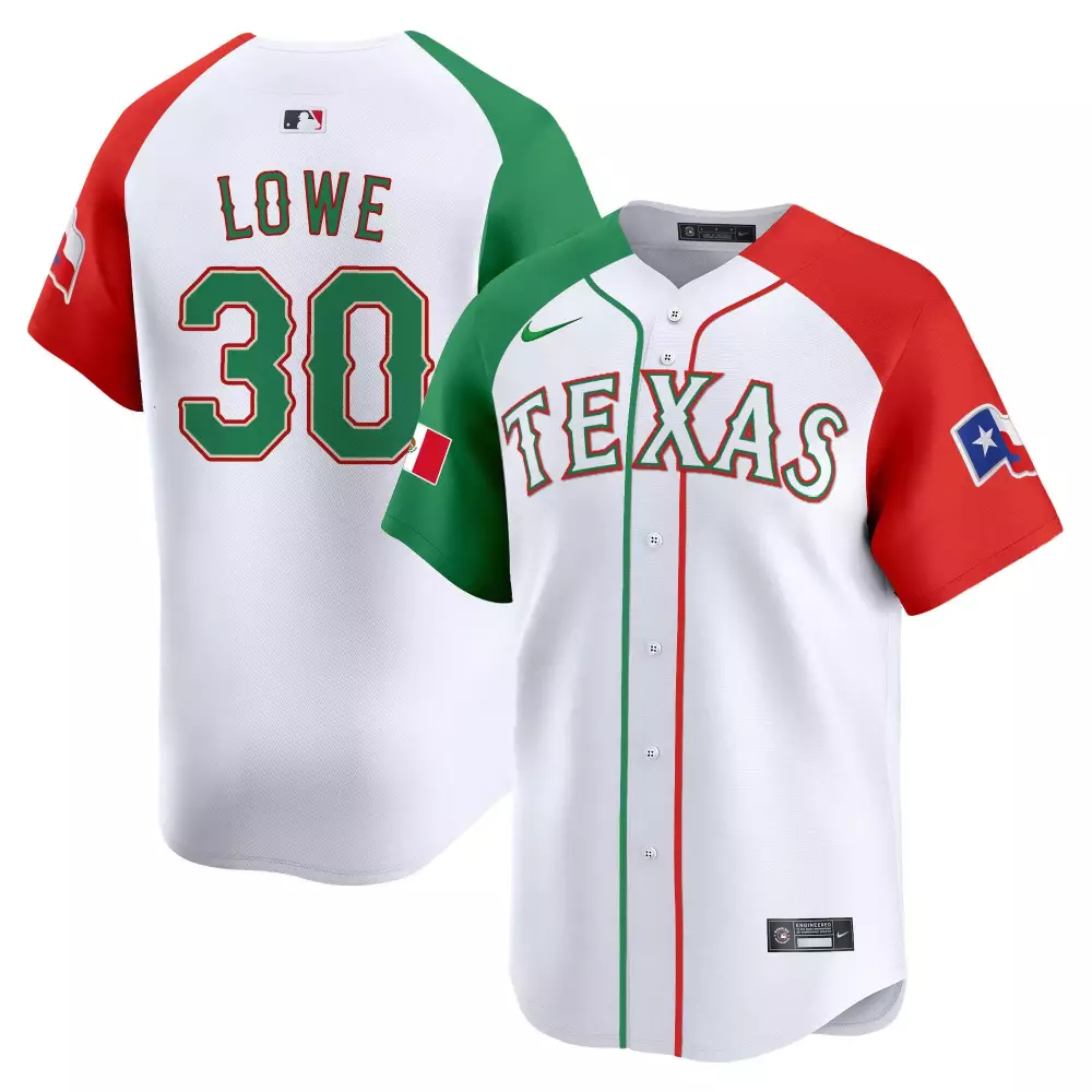 nathaniel lowe alternate mens texas rangers mexico vapor premier limited jersey v2 all stitched