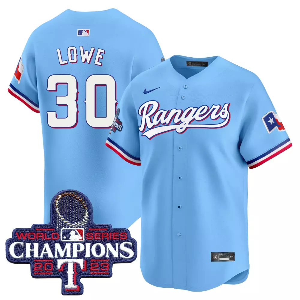 nathaniel lowe blue mens texas rangers 2024 spring training patch vapor premier limited jersey all stitched