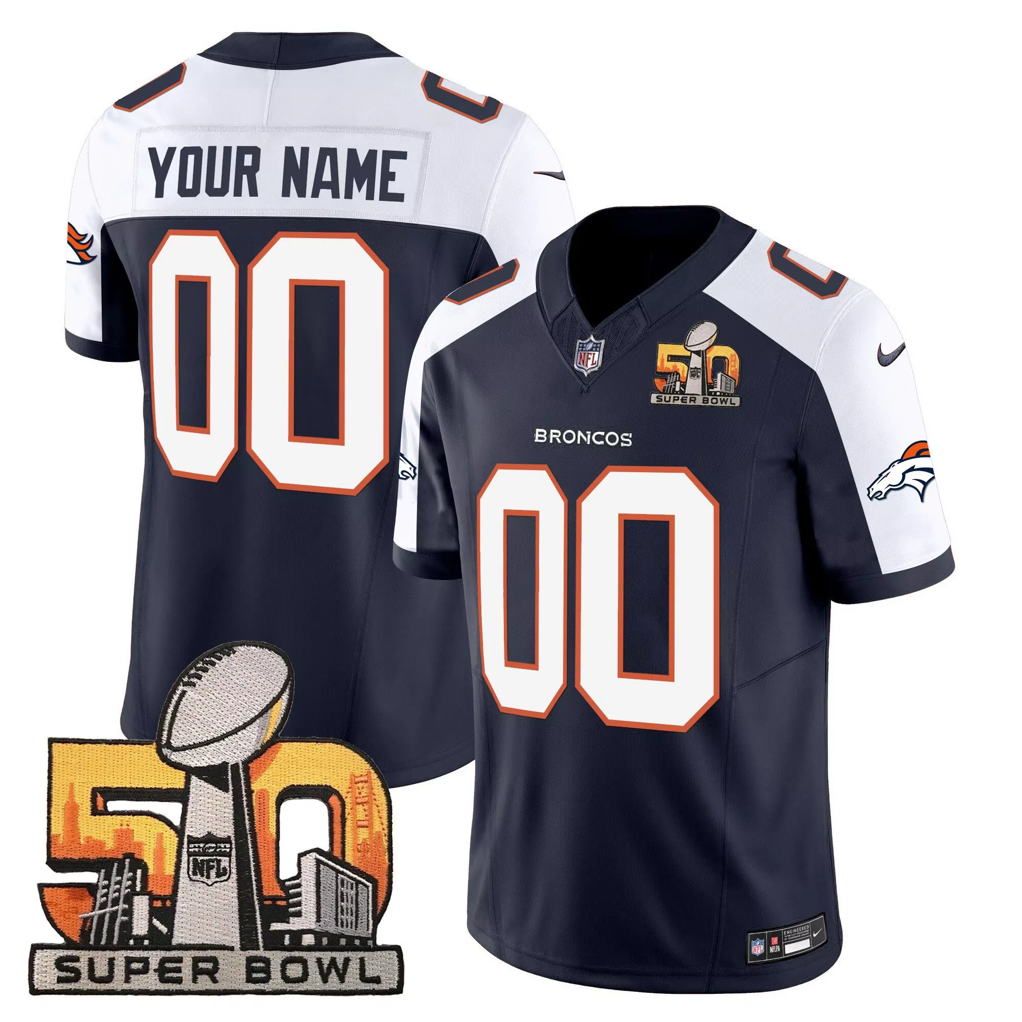 marvin mims jr white mens denver broncos vapor limited jersey all stitched