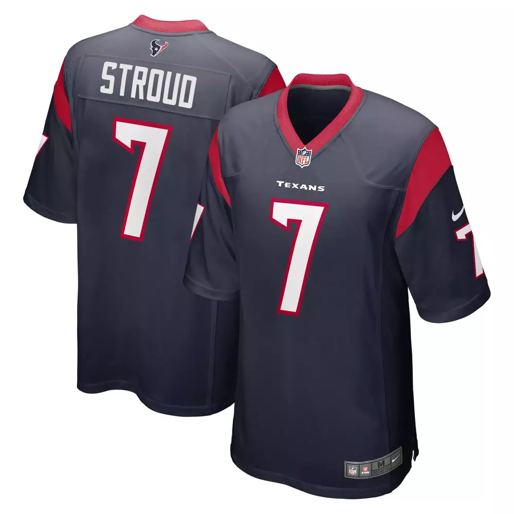 navy alternate youth houston texans color rush legend vapor custom jersey v2 all stitched