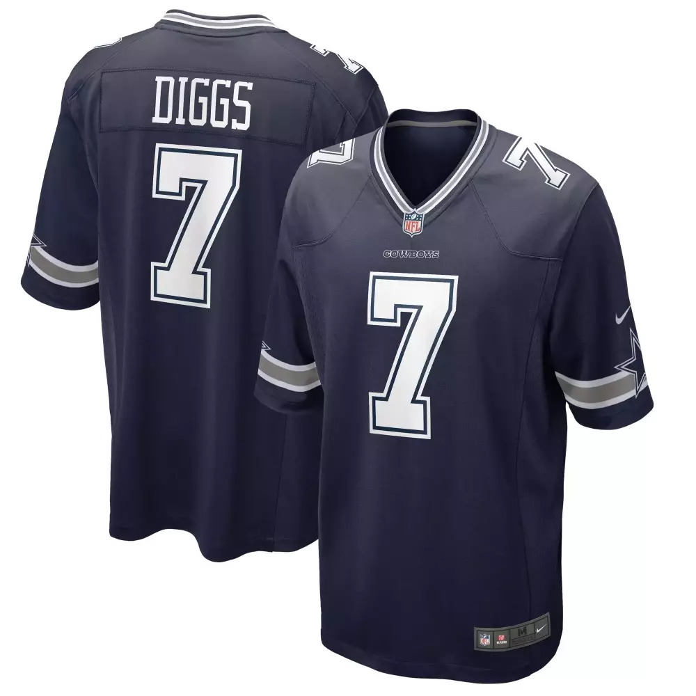 Trevon Diggs Dallas Cowboys Navy Jersey | Limited Edition Fan Gear for Women | Perfect Gift Idea | For Men, Women & Youth