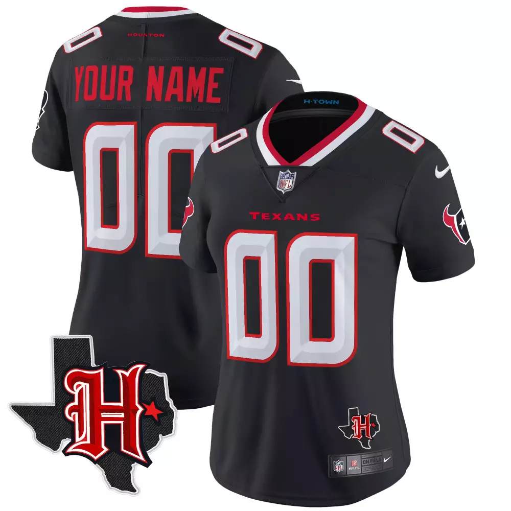 navy women cj stroud houston texans vapor limited jersey all stitched