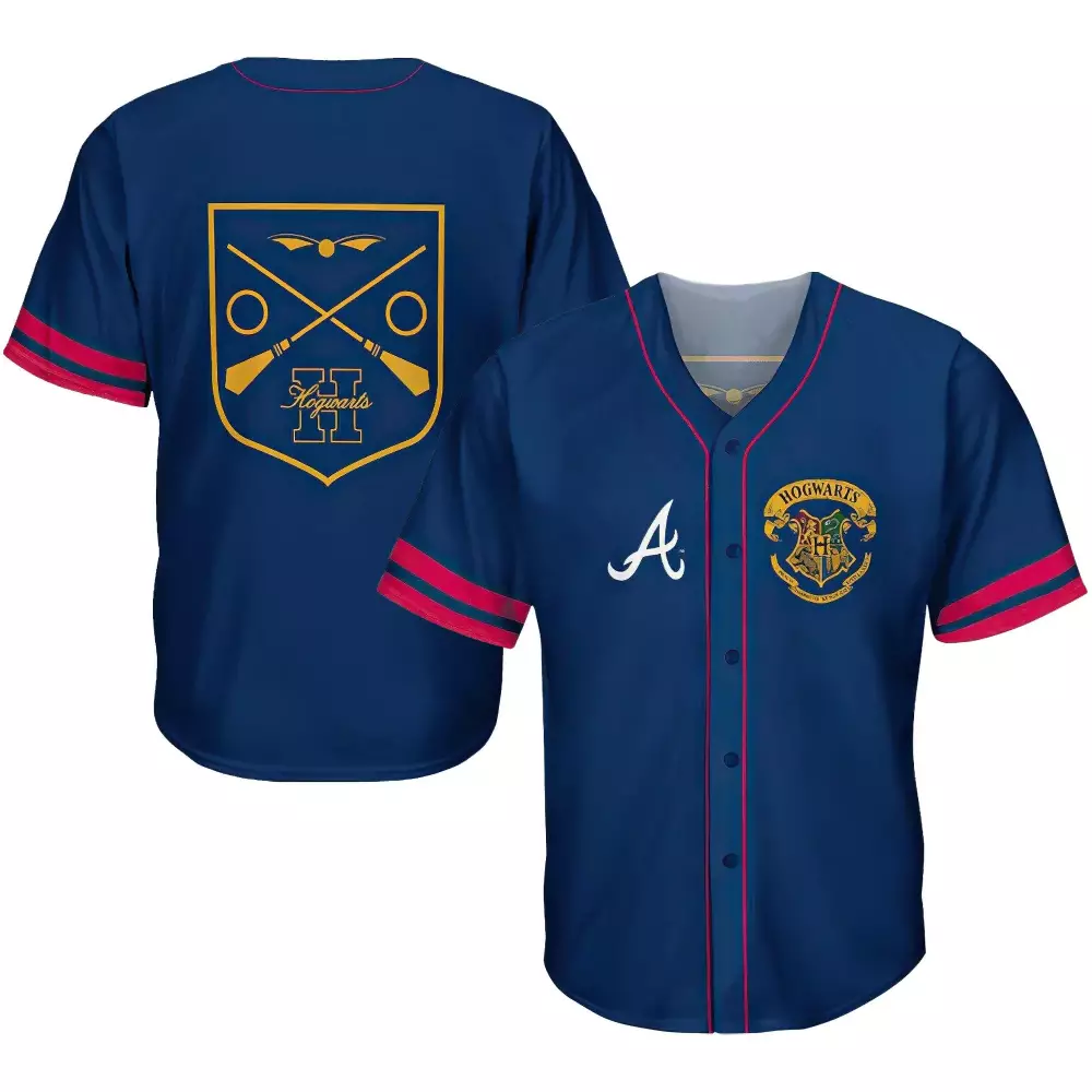 Youth Atlanta Braves Hank Aaron 715th Home Run Patch Vapor Premier Limited Custom Jersey V2 | Navy Stitched | Fan Gear for Men, Women & Youth
