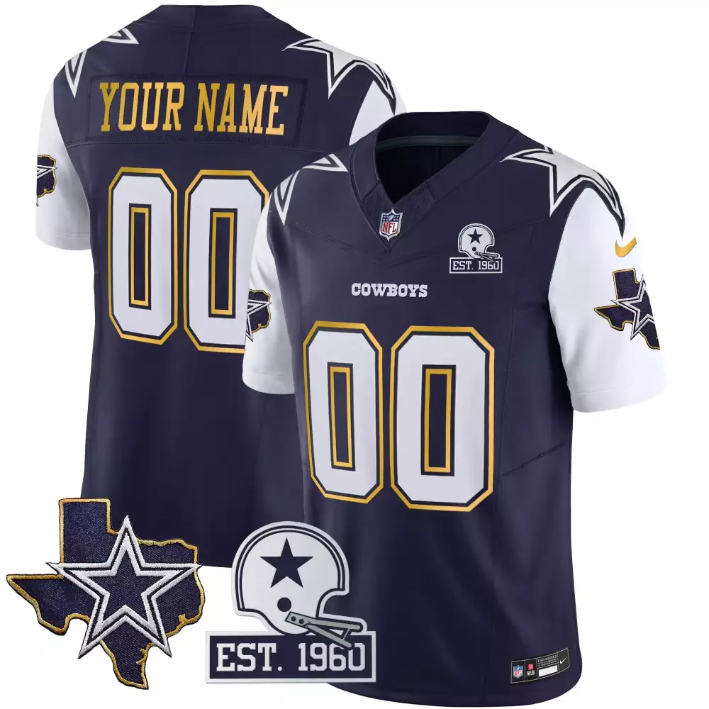 Team Red Dallas Cowboys Mexico Vapor Premier Limited Jersey | Printed Design | For Men, Women & Youth