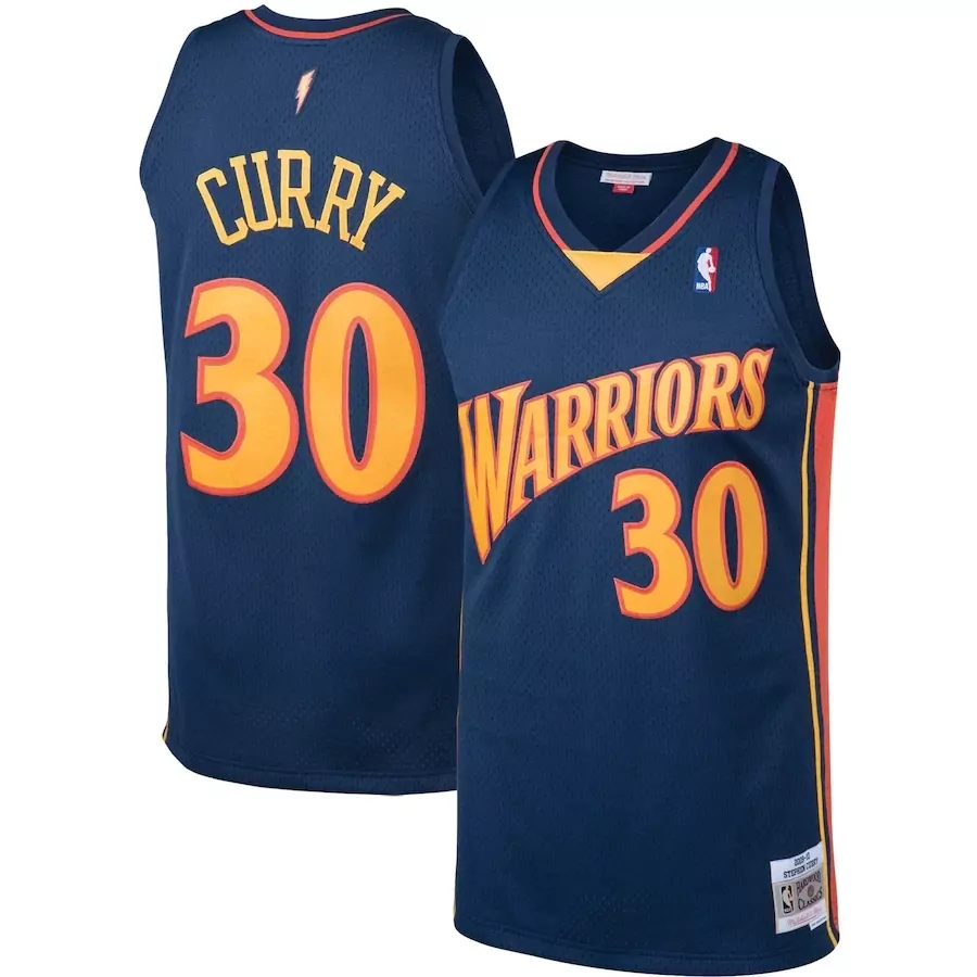 navy youth stephen curry golden state warriors city edition oakland jersey all stitched