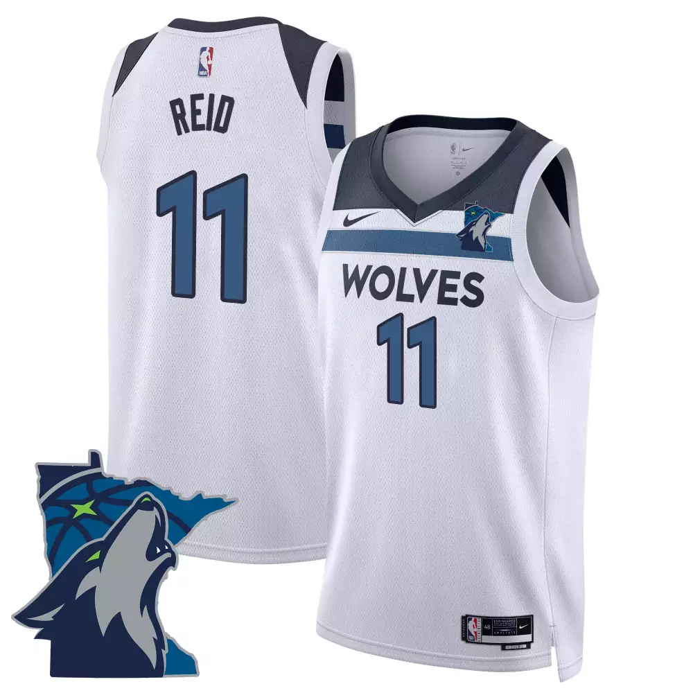 naz reid association mens minnesota timberwolves swingman jersey minnesota patch all stitched