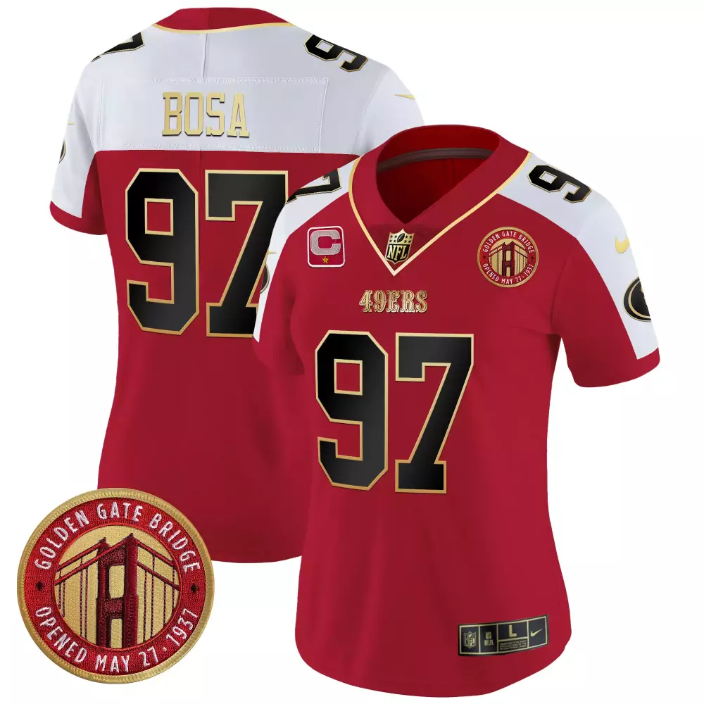 Nick Bosa San Francisco 49ers Alternate Vapor Jersey | Est1946 | Women's Limited Edition V2 | For Men, Women & Youth