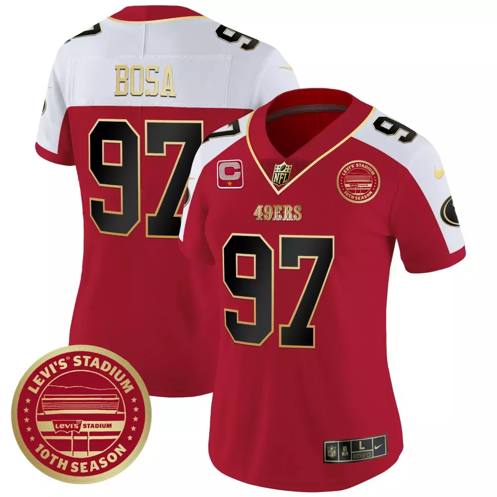 Nick Bosa San Francisco 49ers Alternate Vapor Jersey | Est1946 | Women's Limited Edition V2 | For Men, Women & Youth