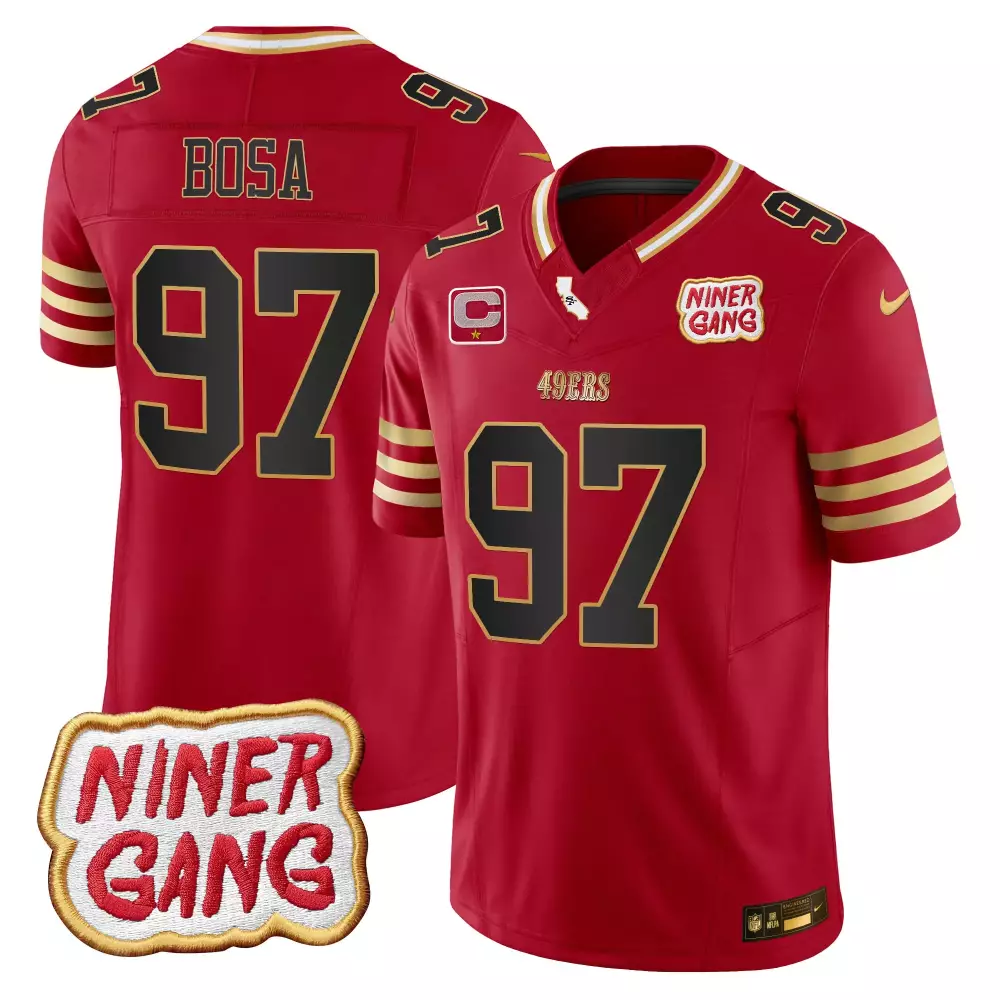 Nick Bosa San Francisco 49ers Black Men's Mexico Jersey | Stitched Vapor Limited Edition | For Men, Women & Youth